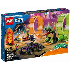 Конструктор LEGO City 60339 Арена для трюков с двойной петлей